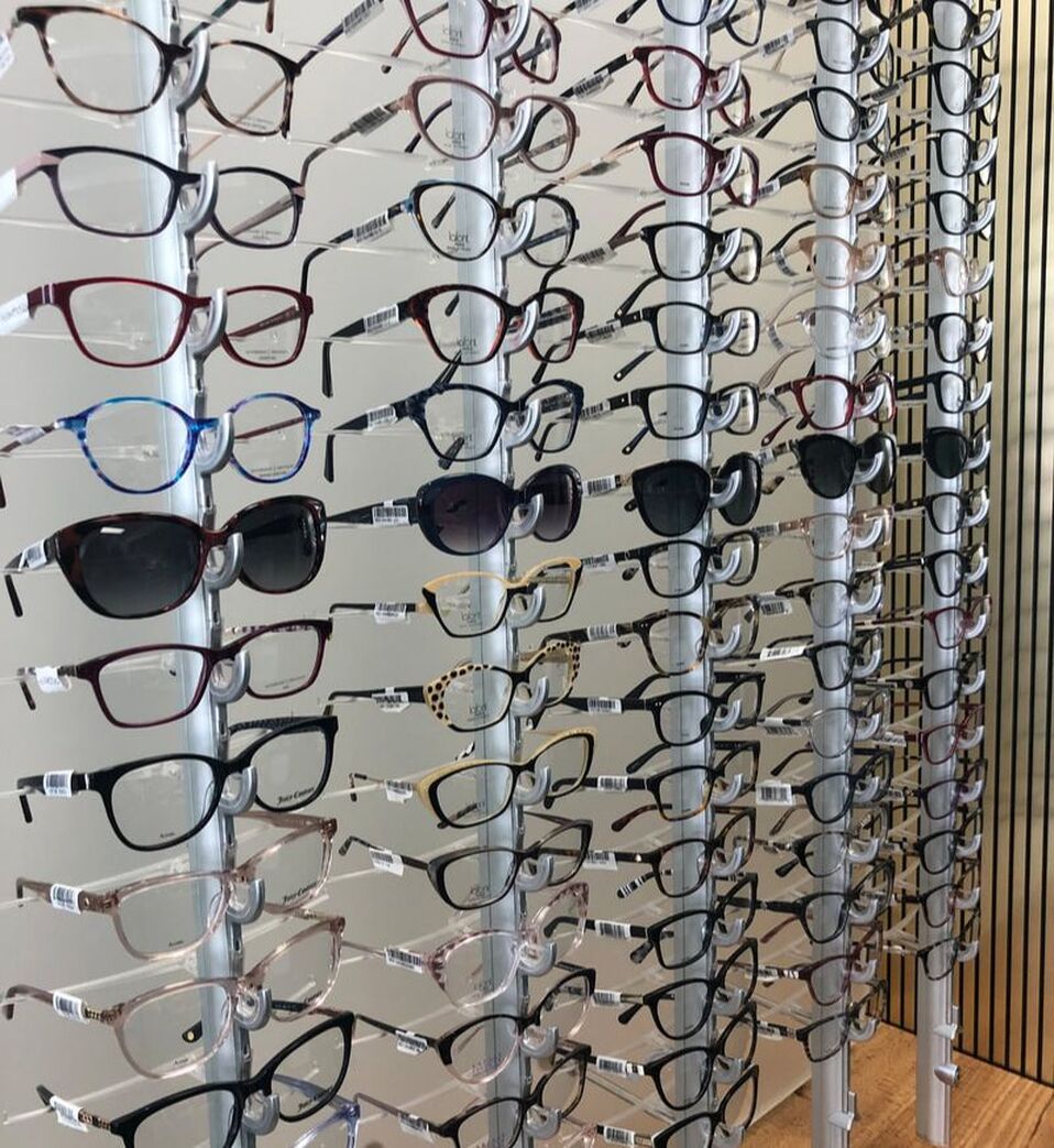 Wall of Eyeglasses